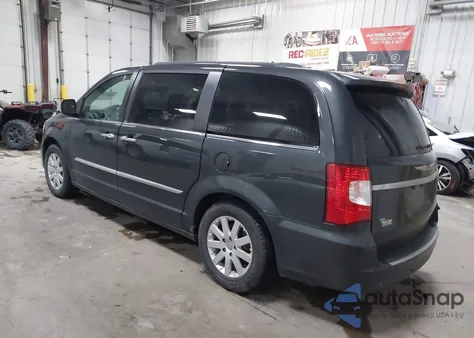 2012 Chrysler Town & Country Touring-L z USA, uszkodzony, nr VIN 2C4RC1CG2CR369076
